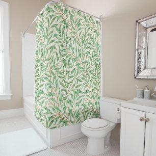 William Morris. Willow Bough. Shower Curtain