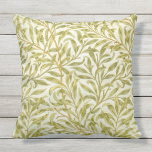 William Morris Willow Bough Throw Pillow