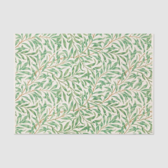 William Morris. Willow Bough. Tissue Paper (Front)