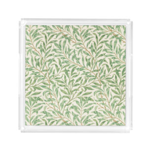 William Morris Willow Bough Vintage Botanical Acrylic Tray
