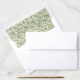 William Morris Willow Bough Vintage Botanical Envelope Liner
