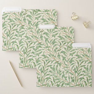 William Morris Willow Bough Vintage Botanical File Folder