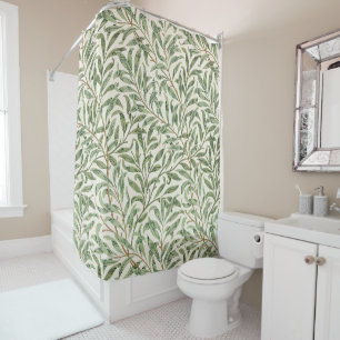 William Morris Willow Bough Vintage Botanical Shower Curtain