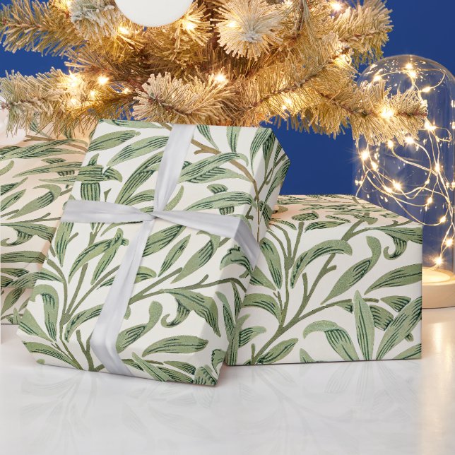 William Morris Willow Bough Vintage Botanical Wrapping Paper (Holidays)