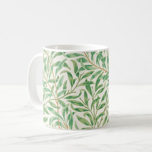William Morris Willow Bough Vintage greenery Coffee Mug