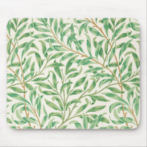 William Morris. Willow Bough. Vintage greenery Mouse Pad