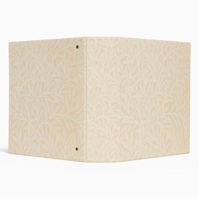 William Morris Willow Flower Classic 3 Ring Binder (Background)