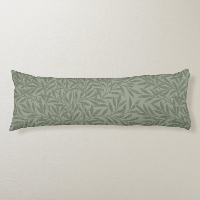 William Morris Willow Flower Classic Body Pillow (Front)