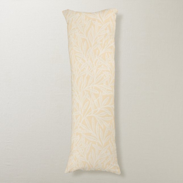 William Morris Willow Flower Classic Body Pillow (Front Vertical)