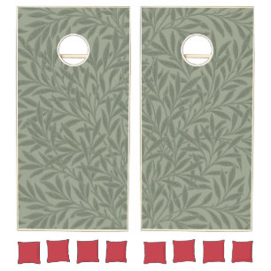 William Morris Willow Flower Classic Cornhole Set