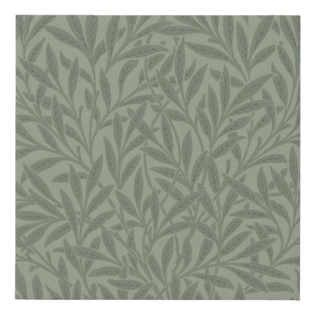 William Morris Willow Flower Classic Faux Canvas Print (Front)