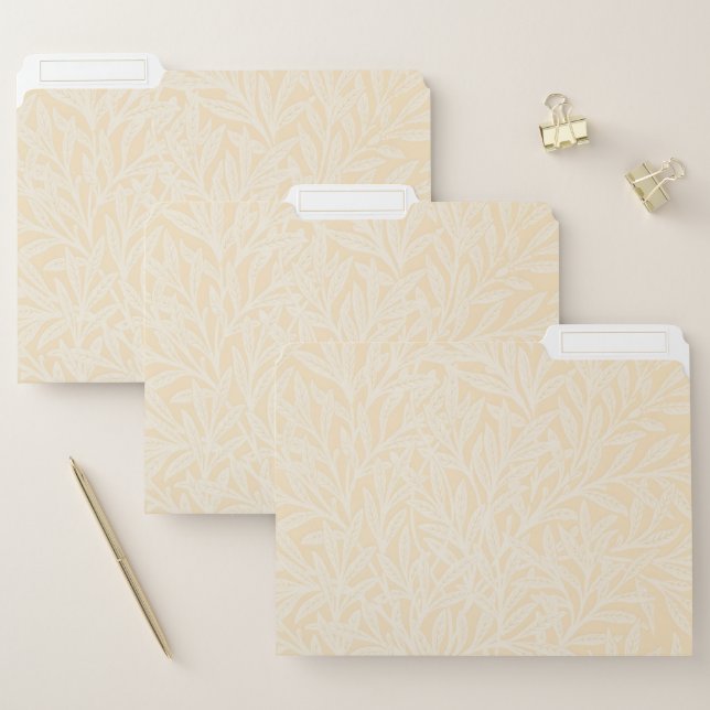 William Morris Willow Flower Classic File Folder (Set)