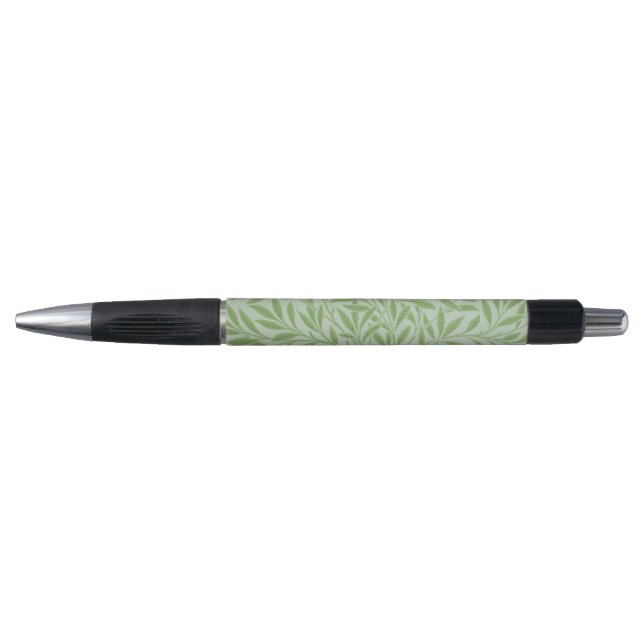 William Morris Willow Flower Classic Green Pen (Front)