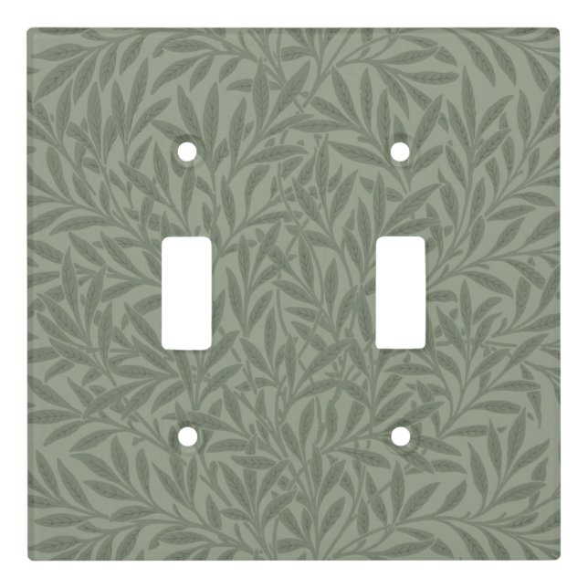 William Morris Willow Flower Classic Light Switch Cover (Front)