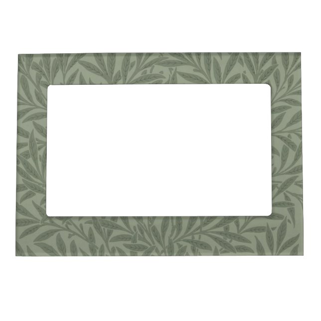 William Morris Willow Flower Classic Magnetic Frame (Front)