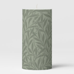 William Morris Willow Flower Classic Pillar Candle
