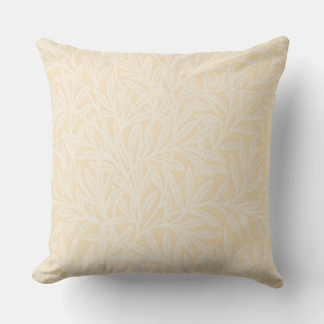 William Morris Willow Flower Classic Throw Pillow (Front)