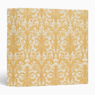 William Morris Willow & Gold Damask Luxury 3 Ring Binder