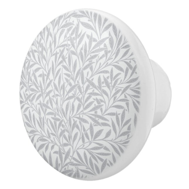 William Morris Willow Light blue  Ceramic Knob (Right)