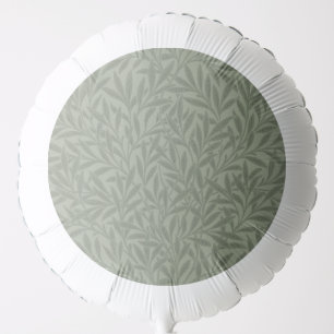 William Morris Willow Pattern Antique Sage Green Balloon