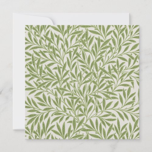 William Morris Willow pattern Note Card