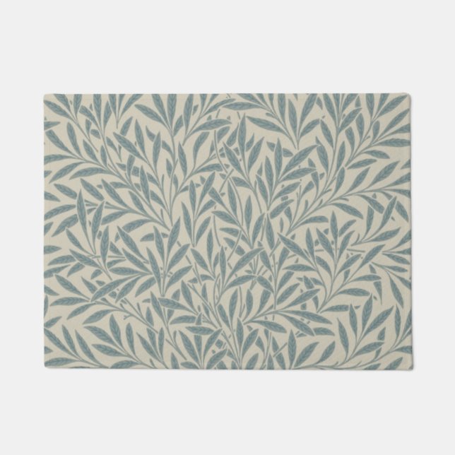 William Morris Willow Slate Doormat (Front)