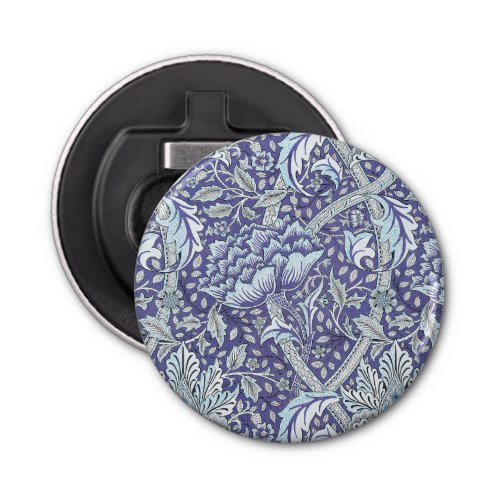 William Morris Windrush blue floral flowers Bottle Opener