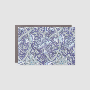 William Morris Windrush blue floral flowers Car Magnet