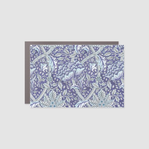 William Morris Windrush blue floral flowers Car Magnet