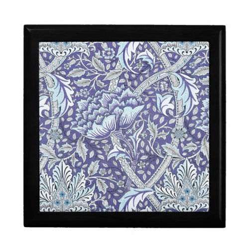 William Morris Windrush blue floral flowers Gift Box