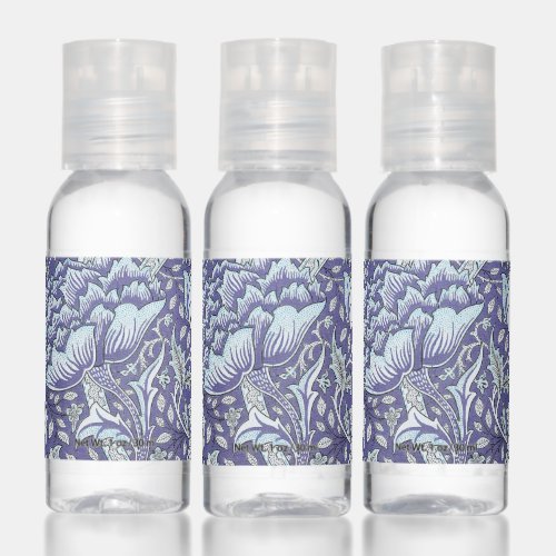 William Morris Windrush blue floral flowers Hand Sanitizer