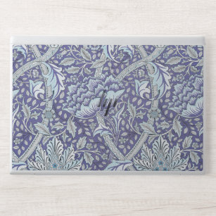 William Morris Windrush blue floral flowers HP Laptop Skin