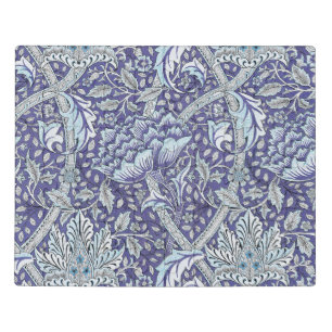 William Morris Windrush blue floral flowers Jigsaw Puzzle