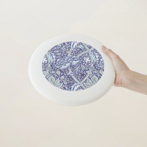 William Morris Windrush blue floral flowers Wham_O Frisbee