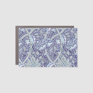 William Morris Windrush Blue Pattern Floral Car Magnet