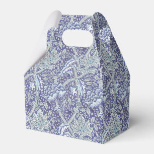 William Morris Windrush Blue Pattern Floral Favor Boxes