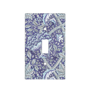 William Morris Windrush Blue Pattern Floral Light Switch Cover