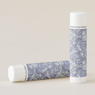 William Morris Windrush Blue Pattern Floral Lip Balm