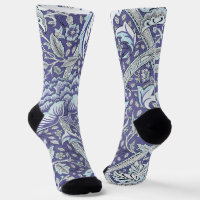 William Morris Windrush Blue Pattern Floral