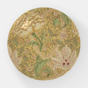 William Morris - Windrush - Elegant Gold Floral Paperweight