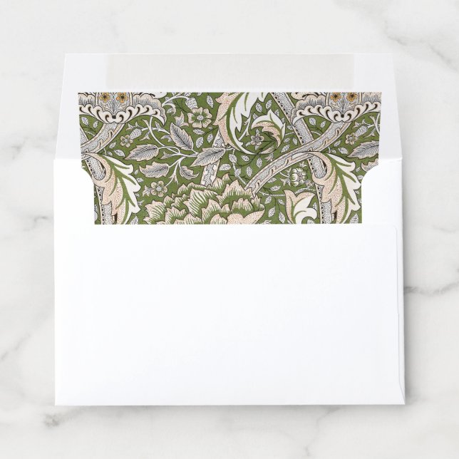 William Morris Windrush floral flowers classic Envelope Liner (In Envelope)