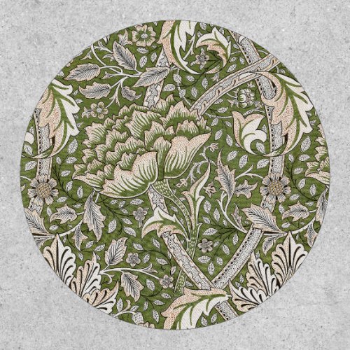 william morris windrush floral flowers classic patch