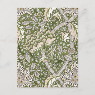 William Morris Windrush floral flowers classic Postcard