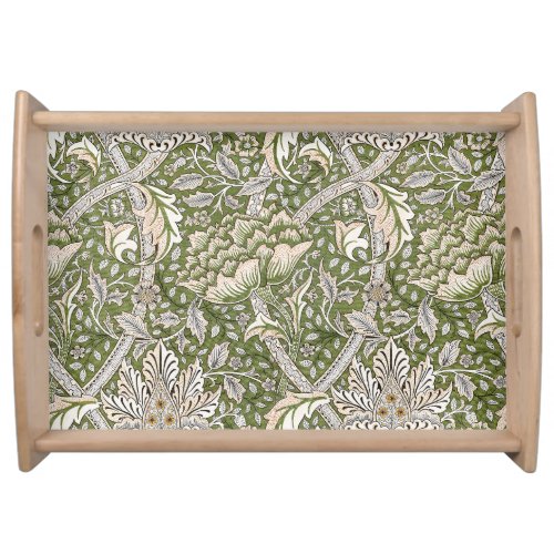 william morris windrush floral flowers classic serving tray