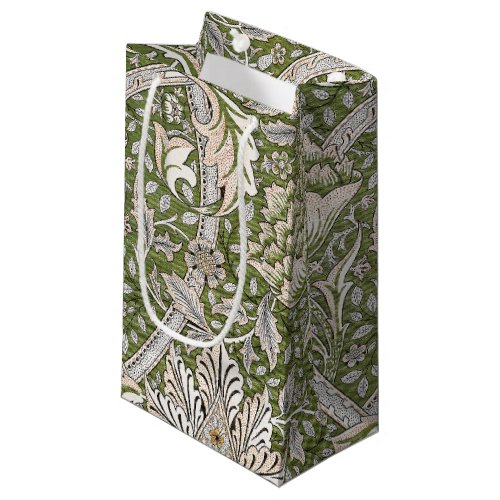 william morris windrush floral flowers classic small gift bag