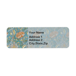 William Morris Windrush Floral Pattern Blue Label