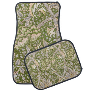 William Morris Windrush Floral Pattern Classic Car Floor Mat