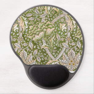 William Morris Windrush Floral Pattern Classic Gel Mouse Pad