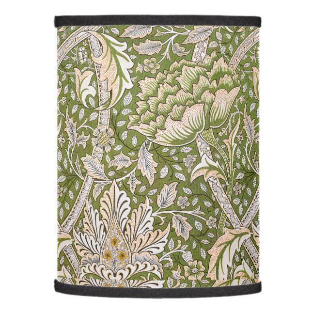 William Morris Windrush Floral Pattern Classic Lamp Shade (Left)