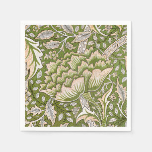 William Morris Windrush Floral Pattern Classic Napkins